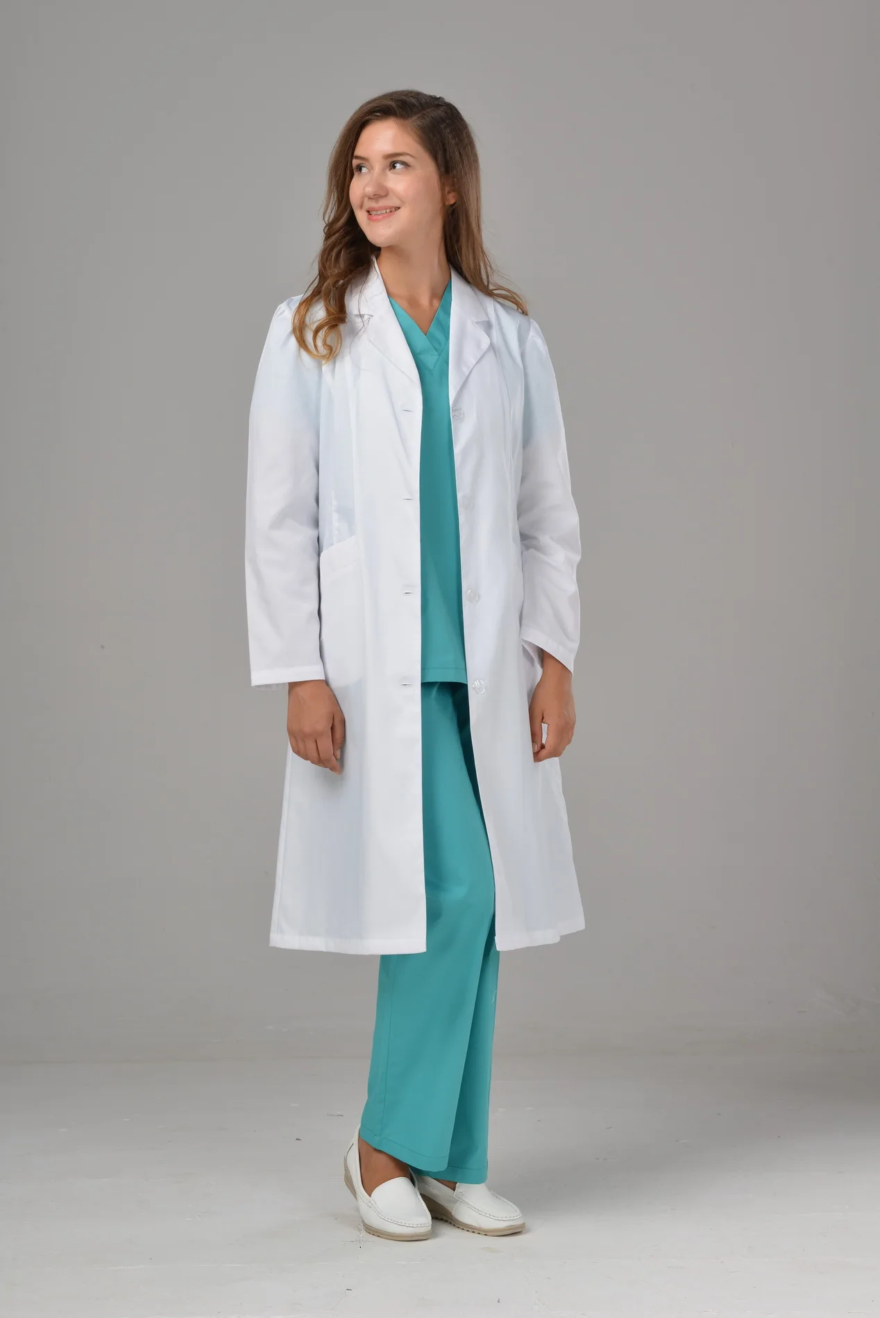 doctor coat lab coat 100% cotton white color doctor uniforms