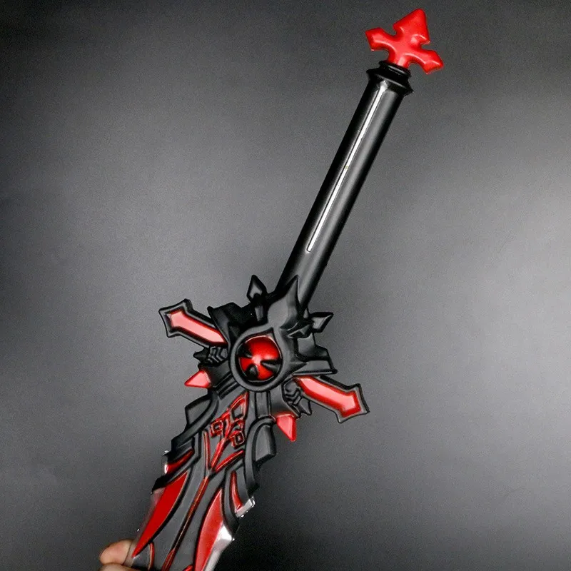 Popular Genshin Impact Accessory Carnival Cosplay Props End Of The Wolf PU Soft Toy Sword