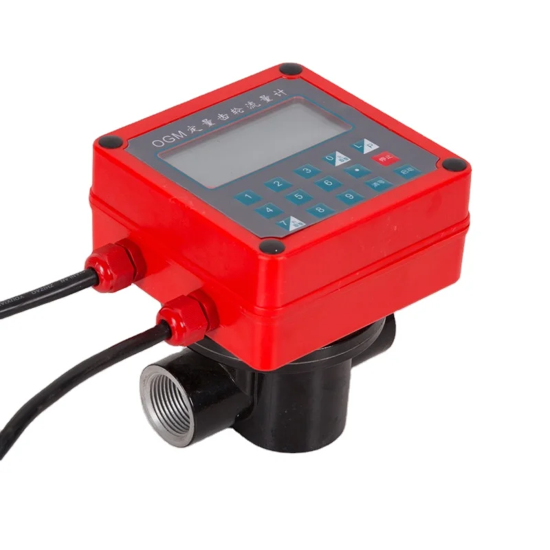 Electronic Digital Fuel Flow Meter Higher Quality OGM Preset  flow meter