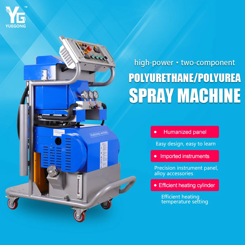 Professional Hydraulic Two Component Insulation PU Foam Spray Machine Polyurea Spray Equipment Polyurethane Sprayer For Sale