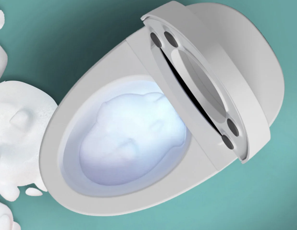 Supply Sanitary Ware  Modern bathroom smart toilet wall hung smart toilet seat cover