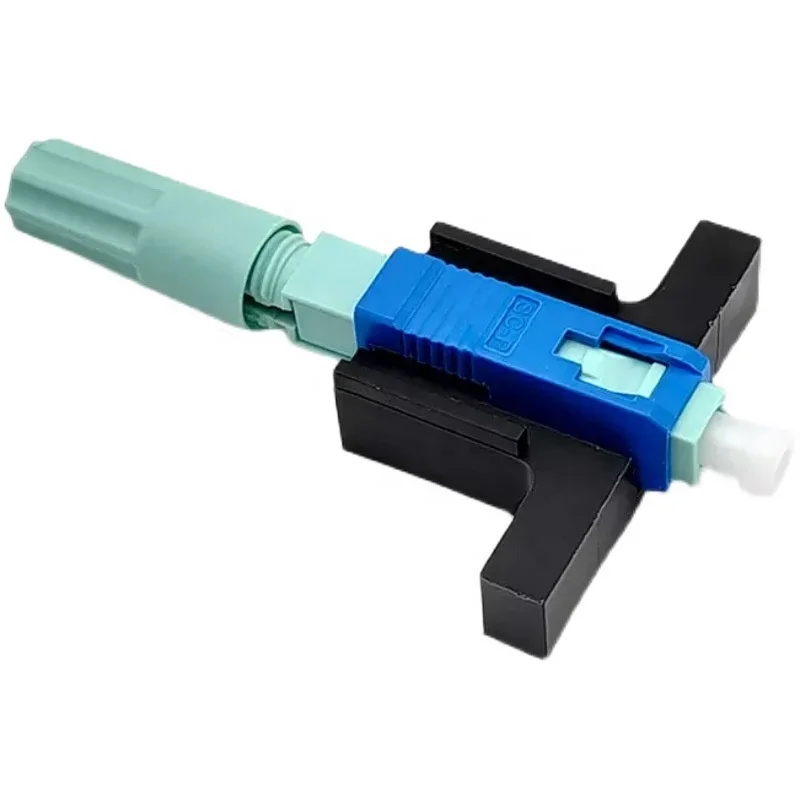 SC/UPC SC/APC Quick Field Assemble T Wedge Screw Thread Embedded 58mm Type Fiber Optic Fast Connector
