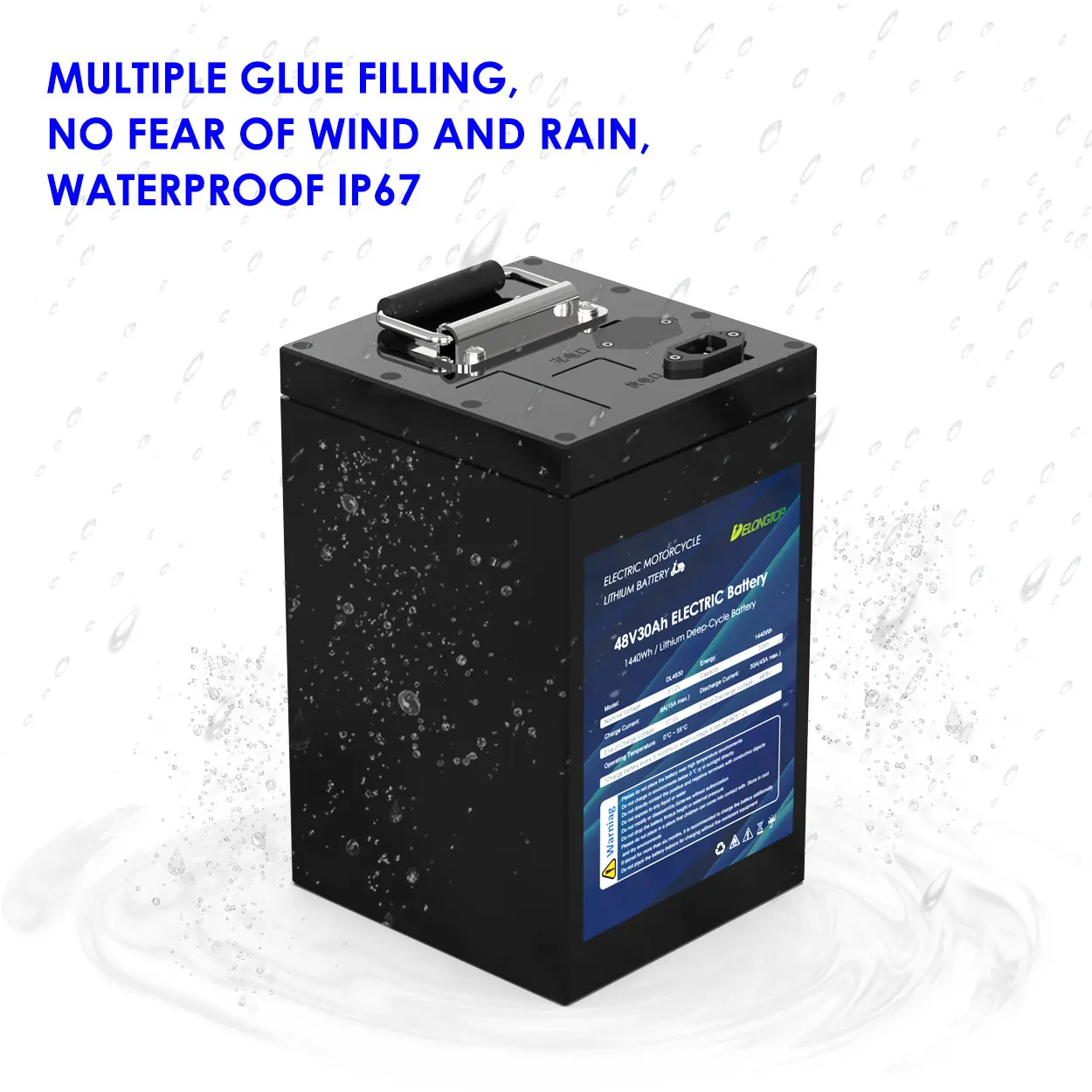 48V 60V 72V 20Ah 25Ah 30Ah 50Ah Remove Lifepo4 Lithium Battery For Electric Motorcycle Motorcycle Moto Moped