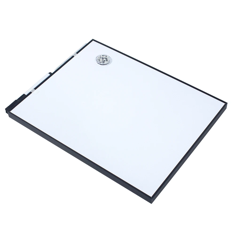 Базовая Магнитная белая доска сухого стирания, белая доска 28*35,5 см-серебристая алюминиевая рамка