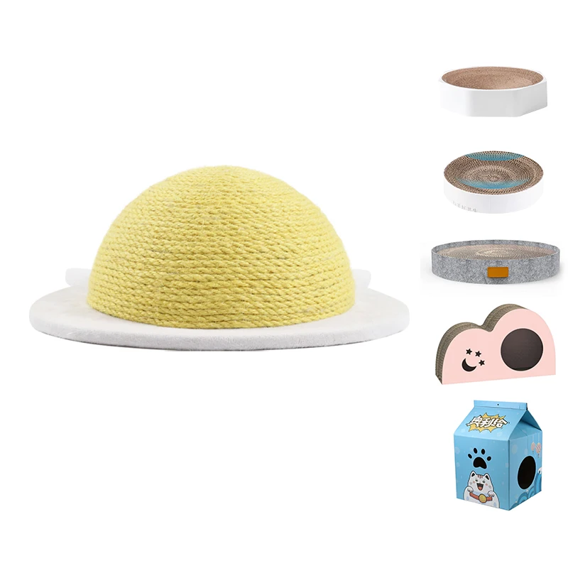 Cat Scratcher Cardboard Corrugated Scratching Pad Reversible Replacement Scratcher Pad cat scratcher ball