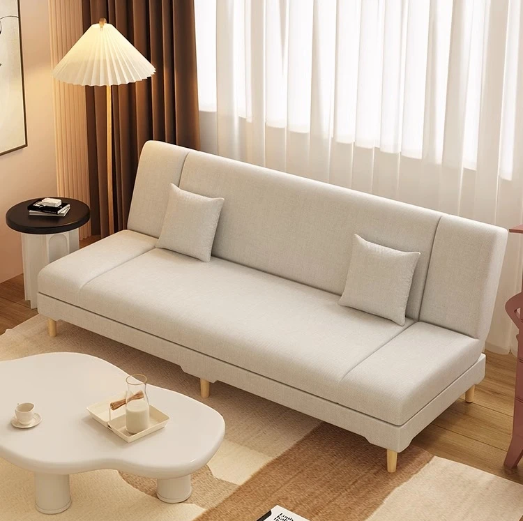 YASITE modern single cheap fabric sofa bed foldable furniture