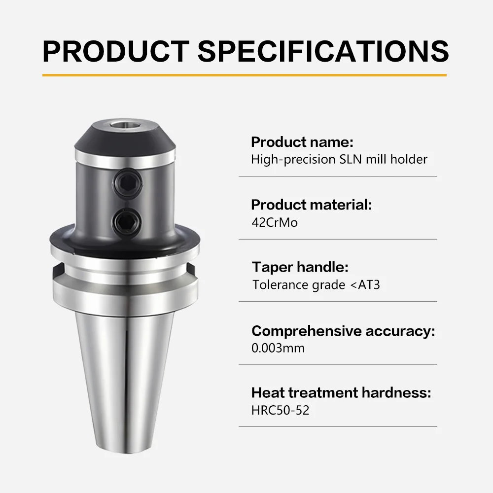 High quality BT-SLN Side Lock End Mill Tool Holder for cncr BT40-SLN20-100 tool holder