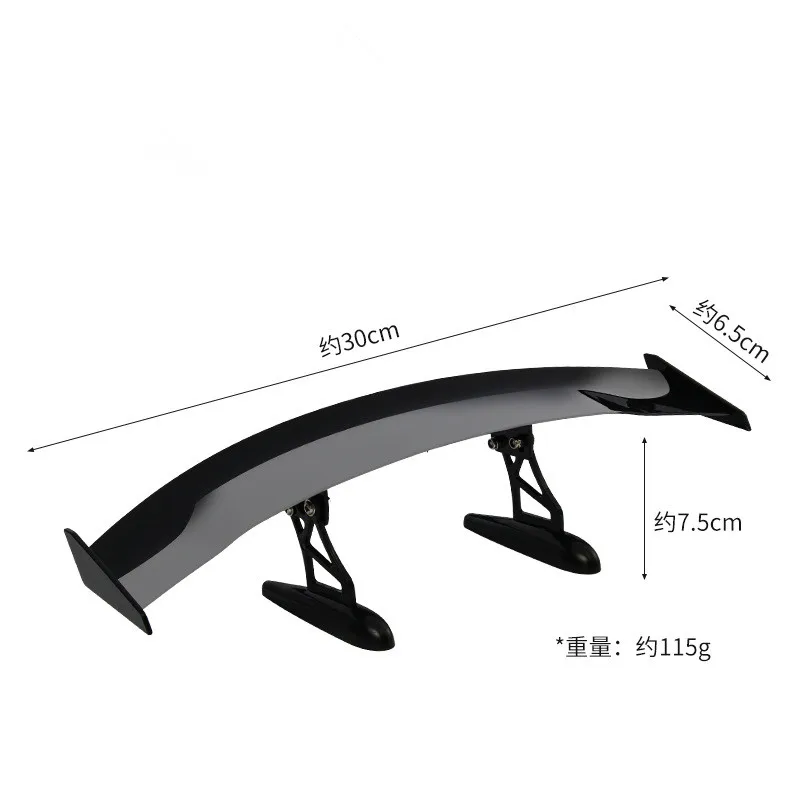 China Suppliers Factory Price Spoiler Wing Car Trunk ABS Material Rear Lip Tail Fin Spoiler