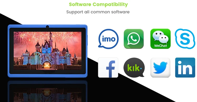 Low Cost Rugged Android Tablets 7 Inch Learning Software Tablette For Kids WiFi Education Pc Tablet Android