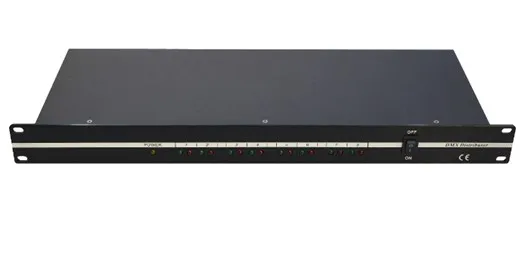 Eight way DMX distributor stage lighting system equipment