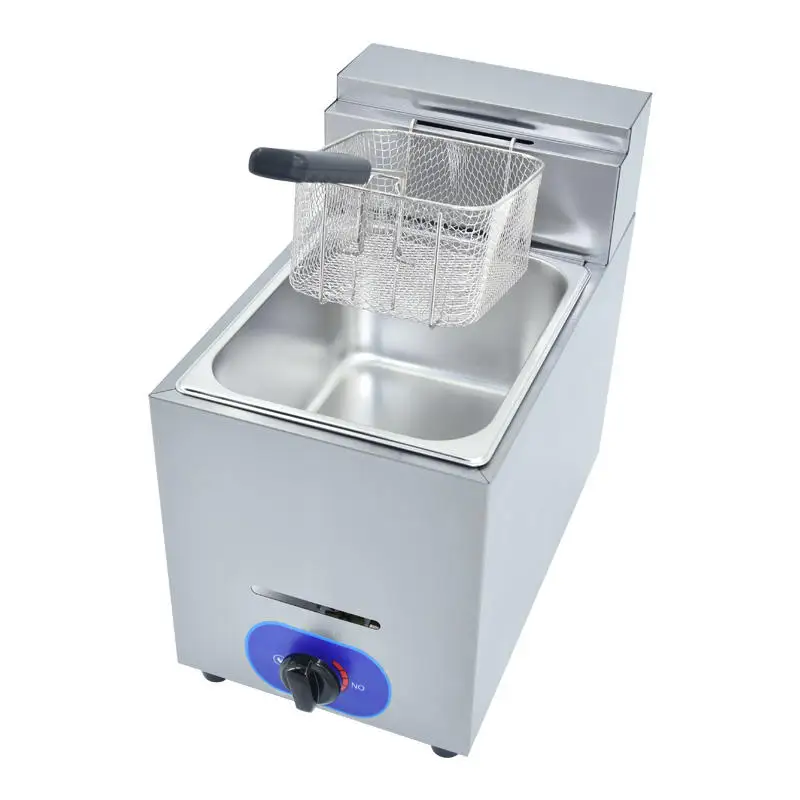 Hot Selling Fully Stainless Steel Gas Commercial Deep Fryer Fcommercial Deep Fryer Gas Rom Factory Direct
