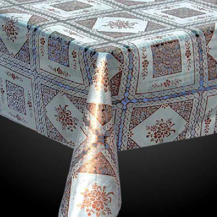 Лучшее качество, оптовая продажа, прозрачная скатерть из ПВХ, дизайнерская прозрачная скатерть из ПВХ с принтом