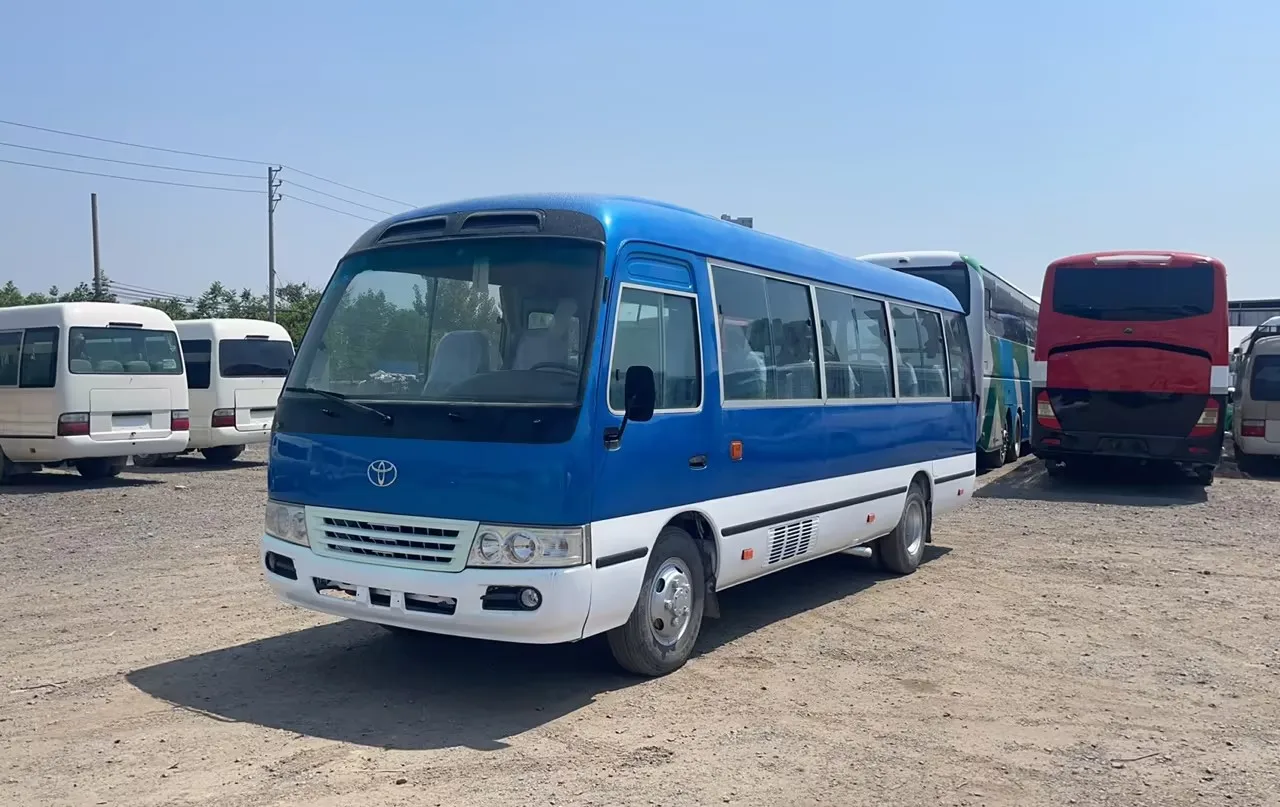 Japan Coaster 30 Seats Used Bus economy and Durability for SALE
