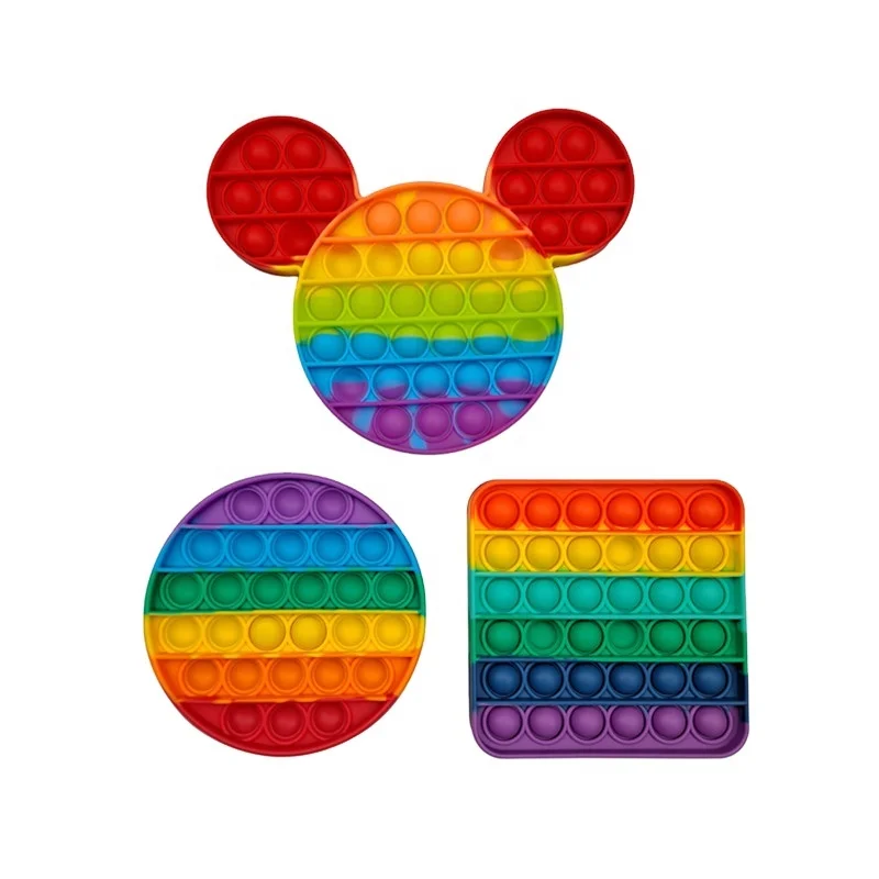 
New Product Ideas 2021 FOR Push Poppet Bubble Sensory Stress Relieved Toys Adult Child Funny Anti-stress Pops Its For Fidget Toy 