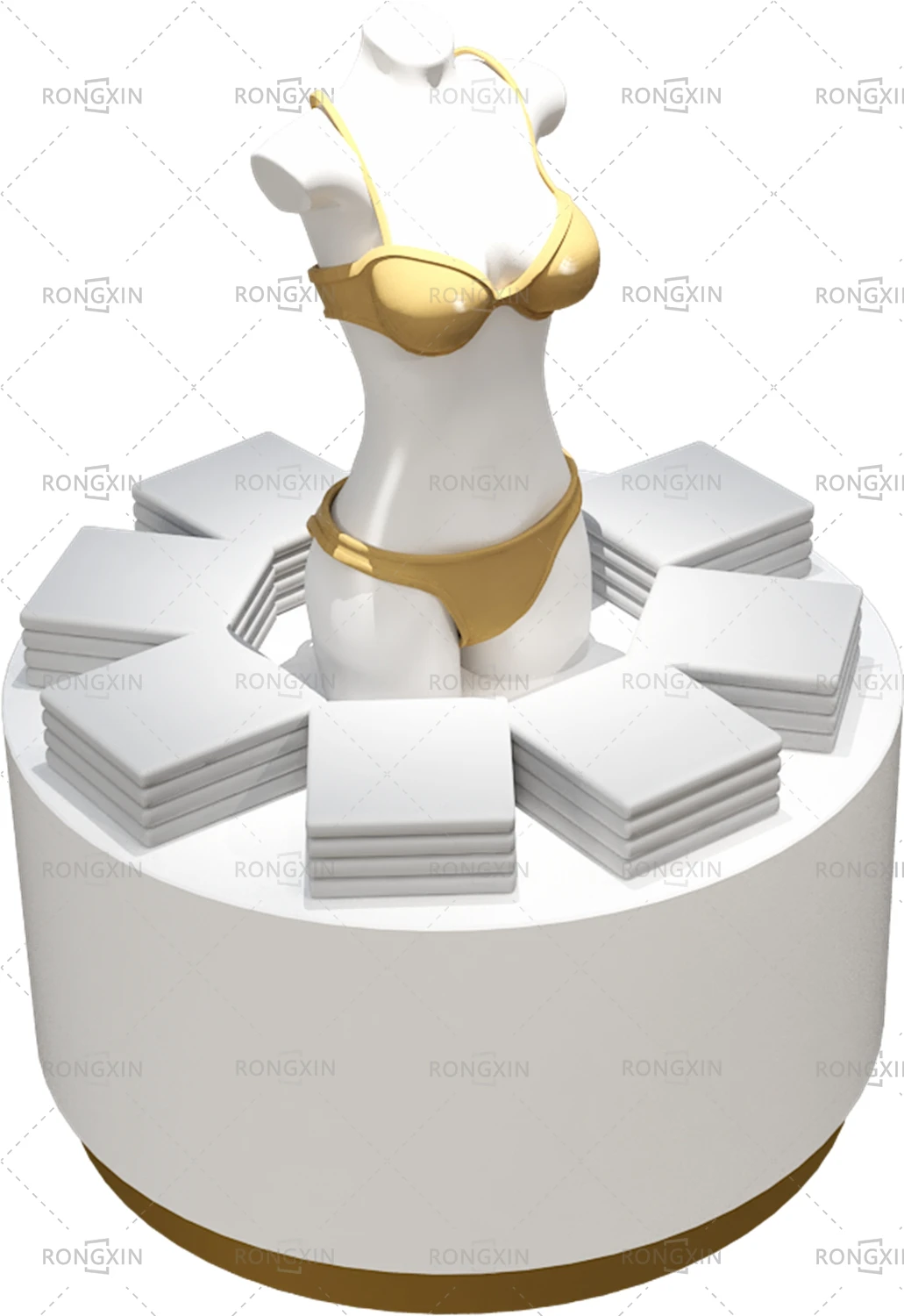 Tailor Made Women lingerie Shop Display Rack Solution Retail Store Interior Design for Underwear Fashion Stand