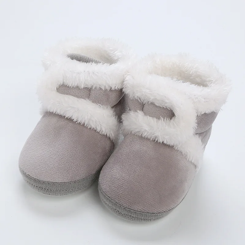 Winter baby plus cashmere shoes, Handmade shoes, soft soled toddler shoes, Baby shoes, Baby shoes socks, cotton shoes