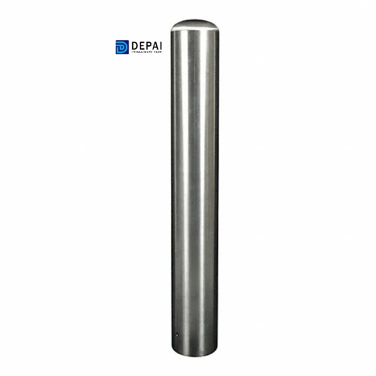 Manufacturer price decorative street stainless driveway security fixed bollard