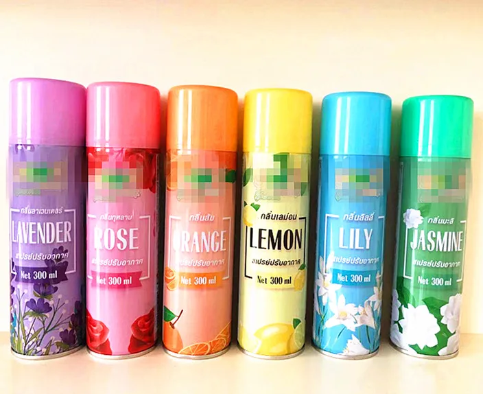 2022 Custom China Aroma Scents Aerosol Perfume Bottle Air Freshener For Home Room Wardrobe Bathroom Office 100g Wholesale Price
