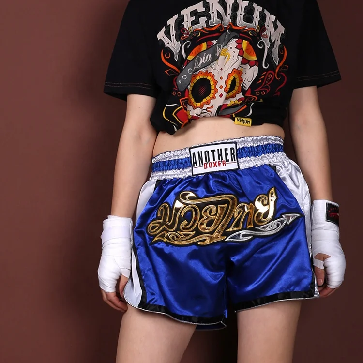 Yober boxing shorts sportswear mma shorts custom boxing muay thai shorts for fighting