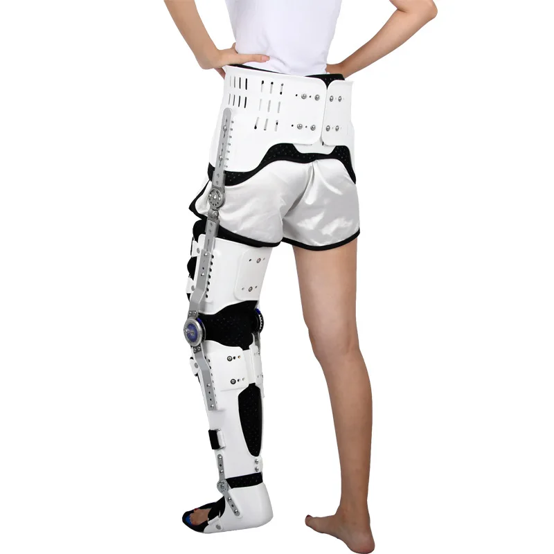 Durable Thigh Knee Leg Ankle Fixed Limb Strap Joint Support Stabilizer Ankle Hip Leg Knee Foot Orthosis Support Brace