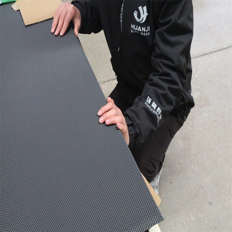 Factory Direct Sales Safety Security Steel Door And Window Screen Aluminum DVA One-Way Vision Network