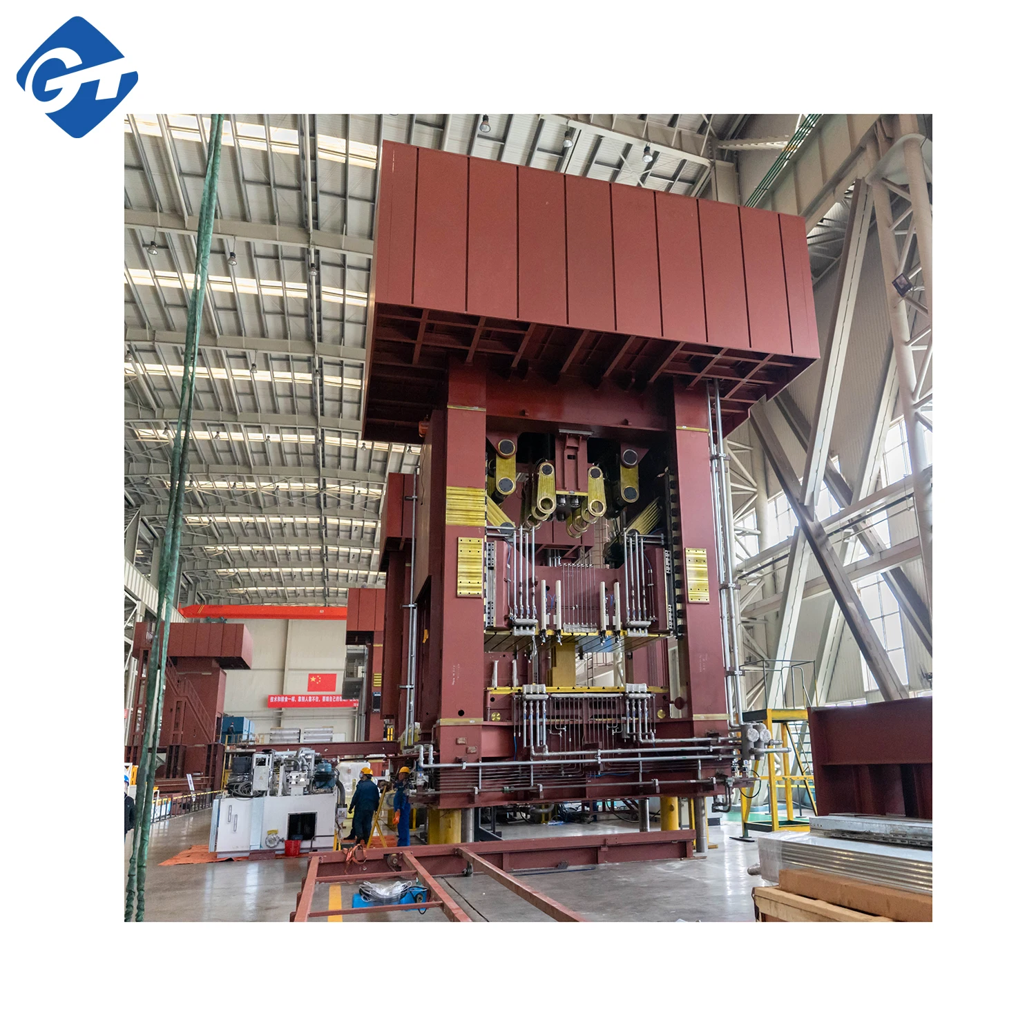 Фланцевый штамповочный пресс GT TIANDUAN 16500 T 17500 DMTG