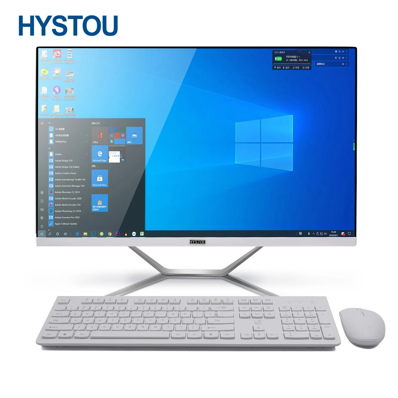 Настольный компьютер Hystou все в одном Core I5 I7 цена на Шри-Ланку игры