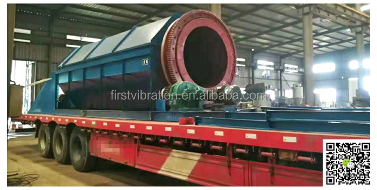Municipal Solid Garbage Waste trommel screen msw trommel screen