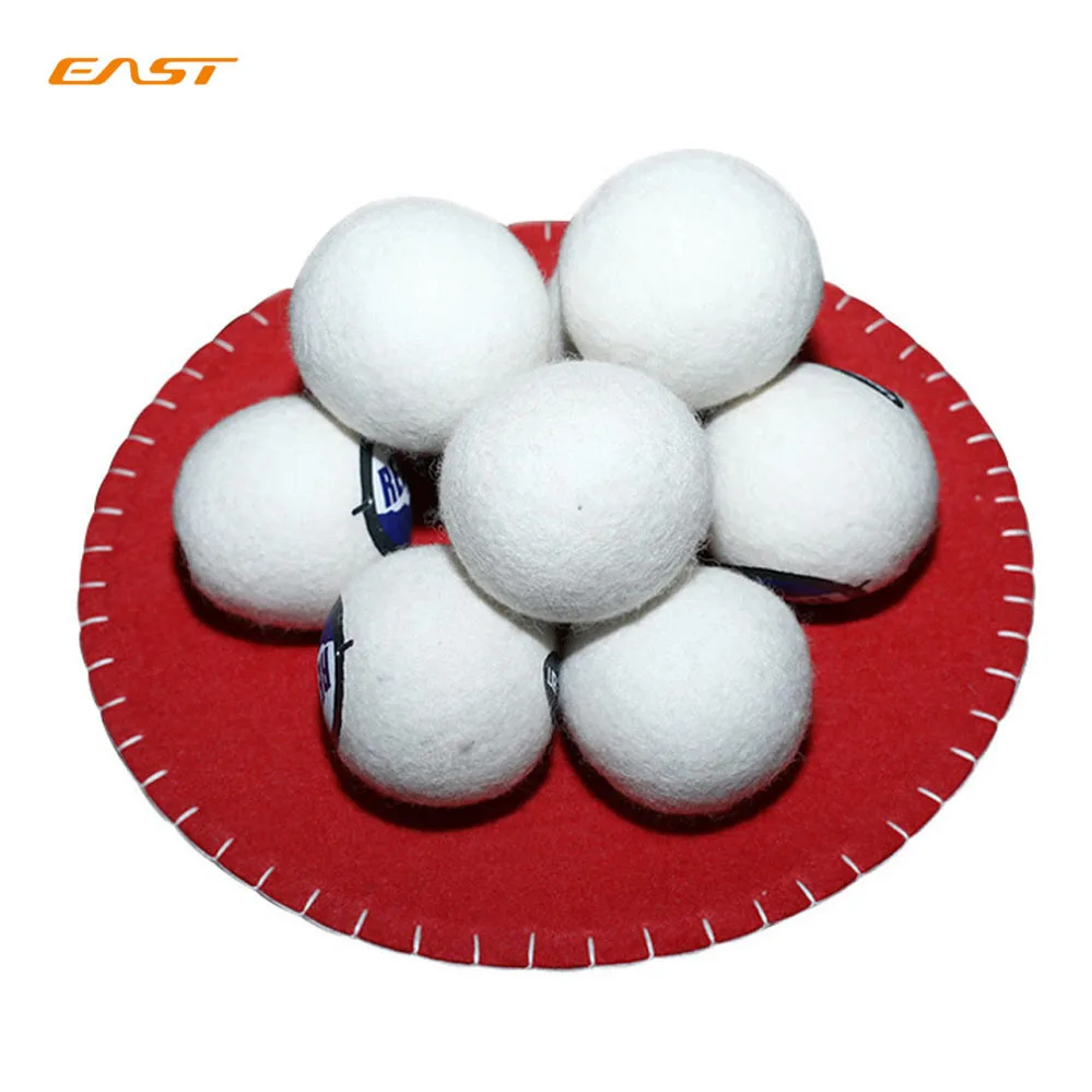 Органическая сушка из Зеландии, многоразовые шарики из натурального войлока, хлопка и шерсти, шарики для стирки