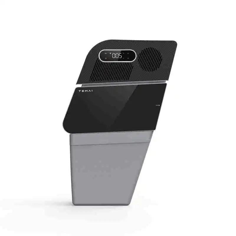 Practical Ice Maker Portable Freezer Refrigerator Black Green Dual Zone 15L Car Fridge for  Model 3/Y