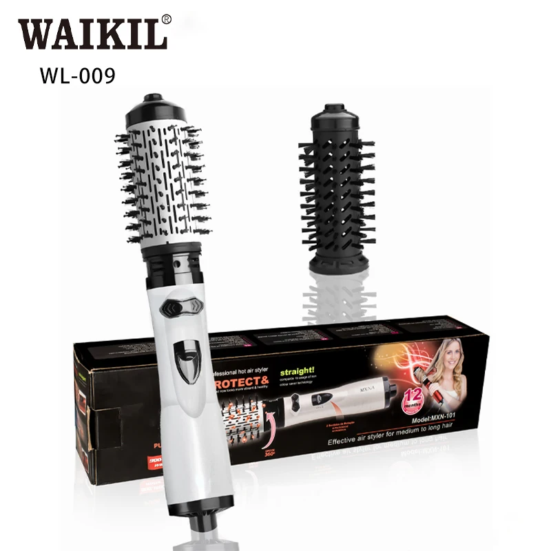 WAIKIL Wholesale High Quality hair curlers and straighteners 2 in 1 interchangeable Professional rotary automatic hair curlers