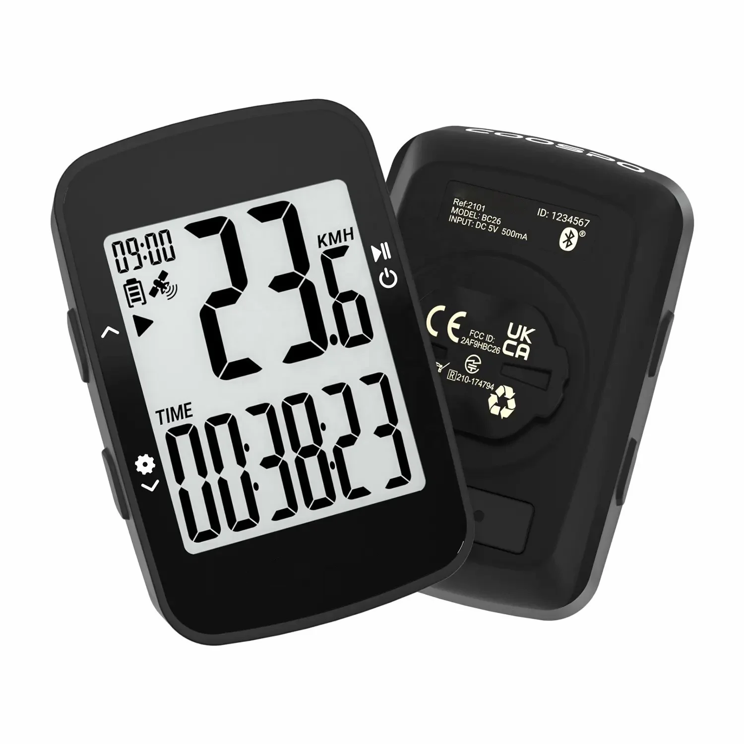 BC26 велосипедный компьютер GPS BLE ANT + велосипедный спидометр