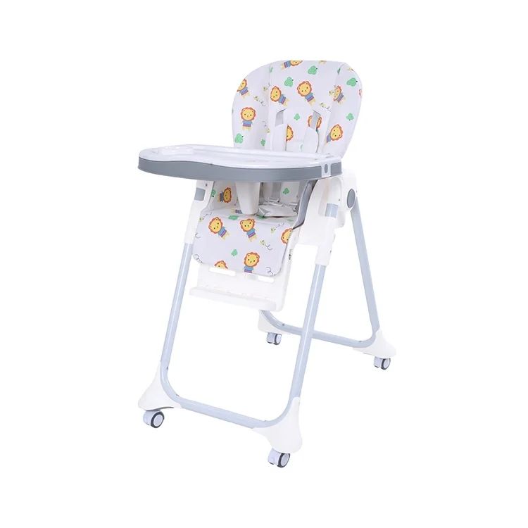 European Baby highchair height adjustable baby dining highchair