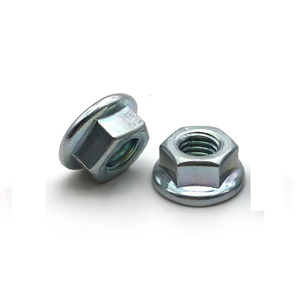Professional Manufacturer hex flange nut m10 flanged nut flange nut price