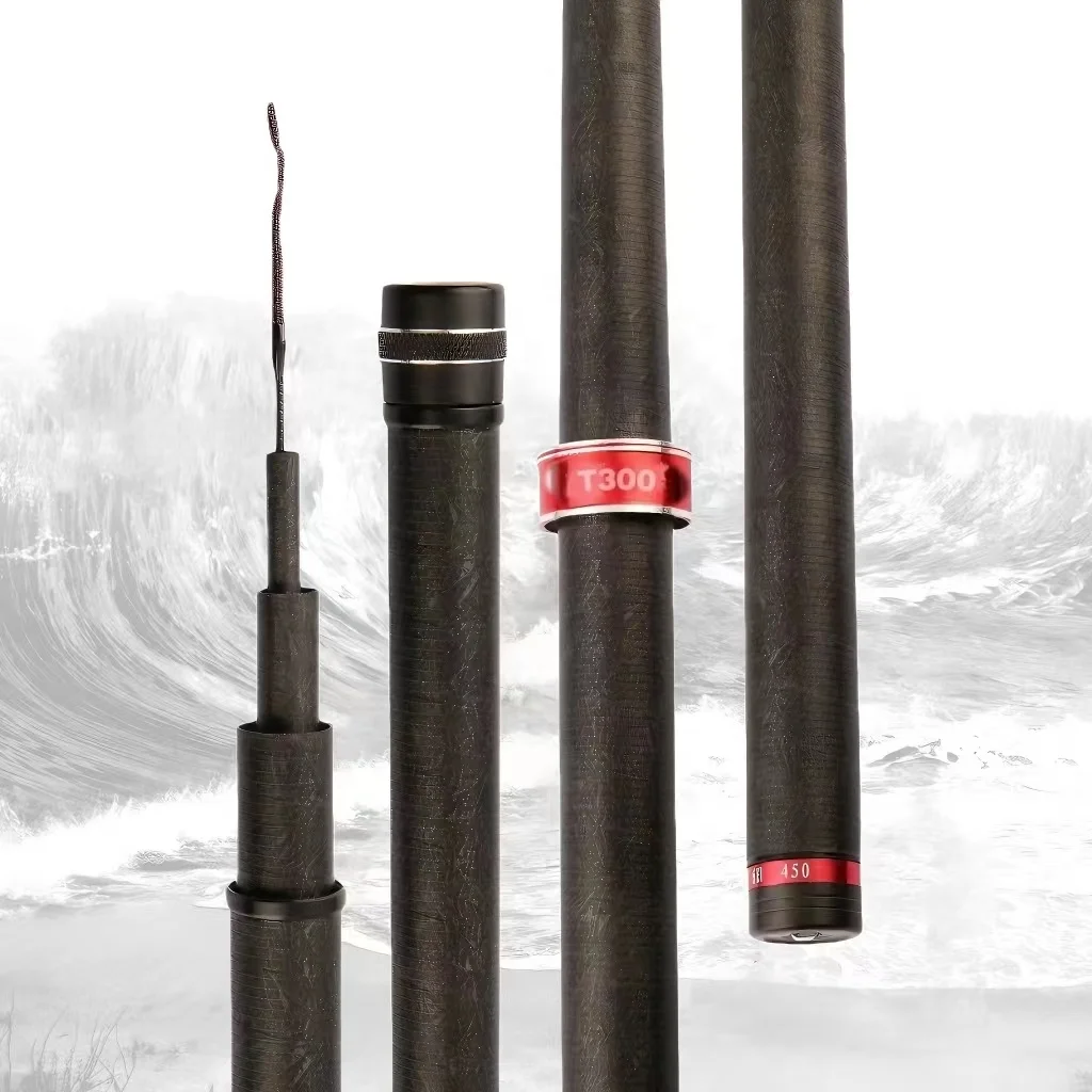 T300 Carbon Fiber Tenkara Fishing Rod 2.7m-6.3m Flexible 8:2 Ratio Stream Lake Bank Beach Pier Jetty River telescope fishing rod
