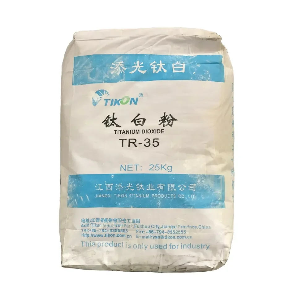 Factory price Manufacturer wholesale Tio2 Tikon 35 Rutile Pigment Rutile Titanium Dioxide TR35 titanium dioxide