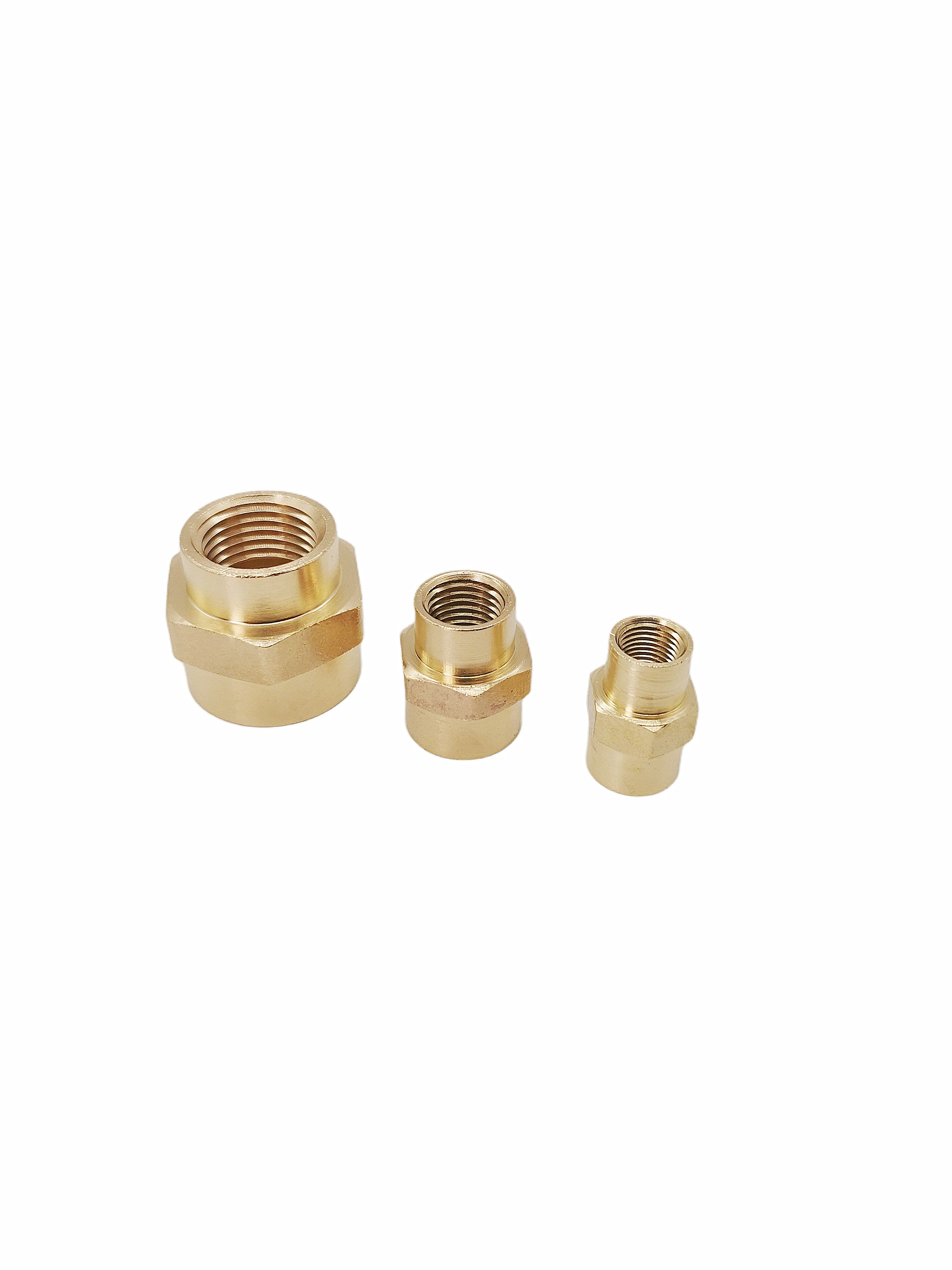 Brass Pipe Union Connector Coupling Fitting with Female Threaded Connects Two Pipes 30mm pipe coupling