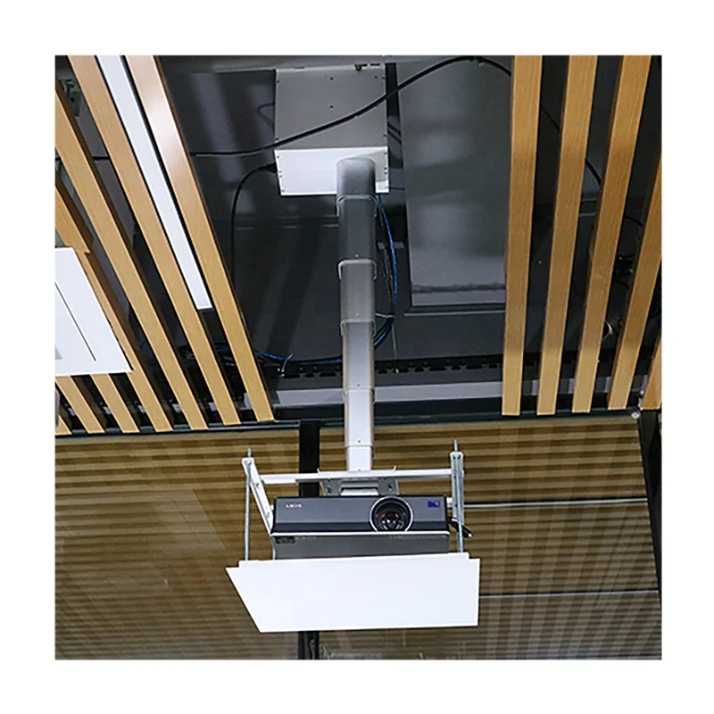 JGST Stock 1.5 & 3.0m height adjustable telescoping motorized ceiling recessed camera projector lift elevator ceiling mount