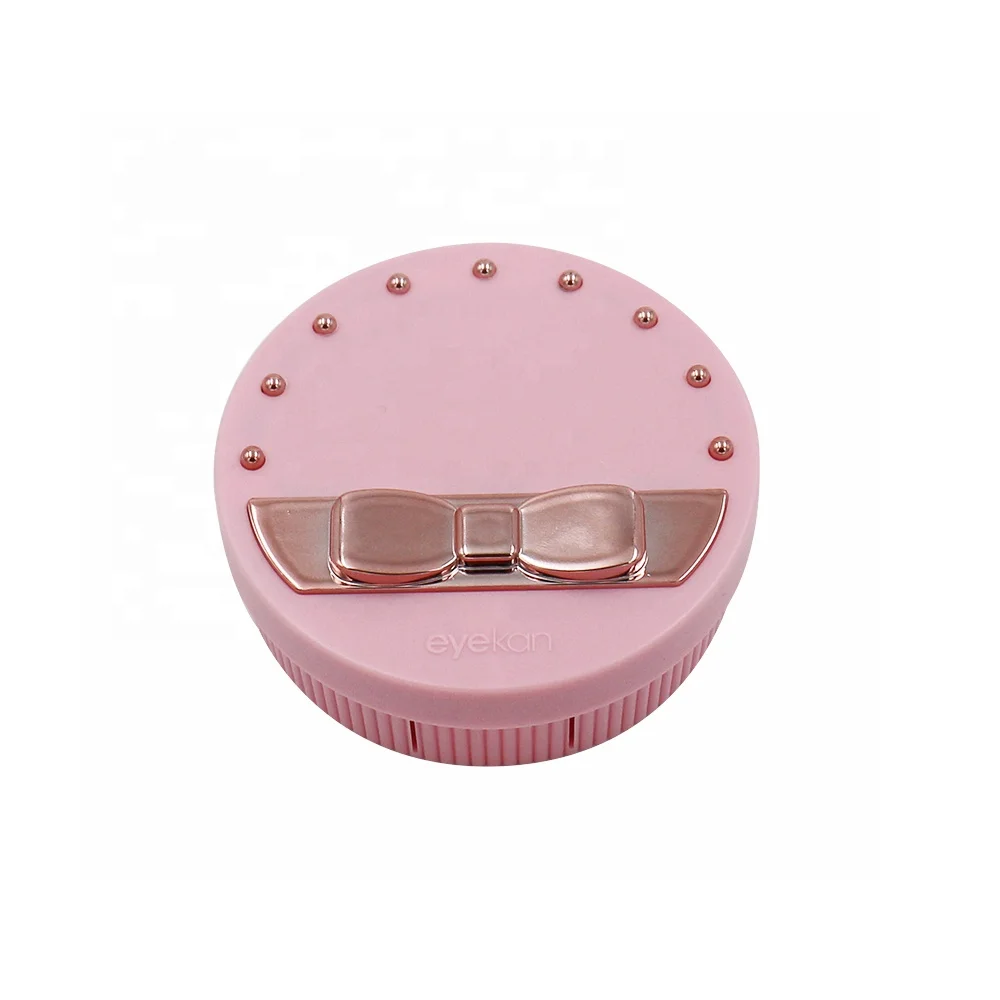 kaida contact lens box factory directly selling clear contact eye lenses plastic contact lens case