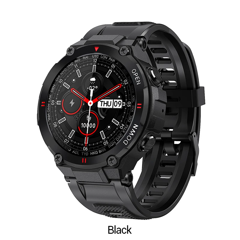 Smart Watch  IP67 waterproof BT APP control light and comfortable leathersmart watch for Android Ios smart watcht500