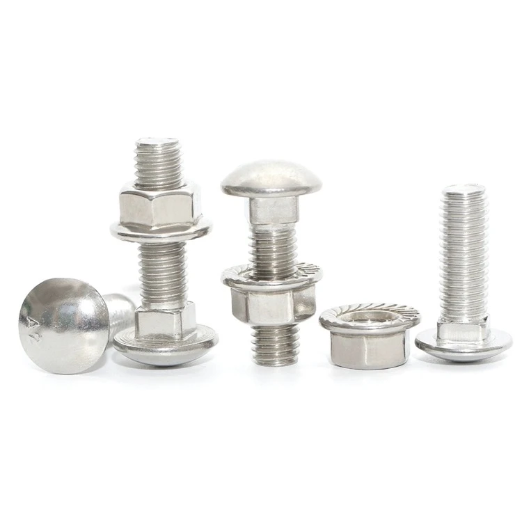 Wholesale Top Quality HCH High Strength DIN 603 Stainless Steel Carriage Bolt and Nut Grade