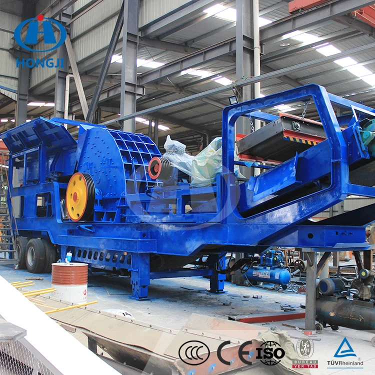 Magnetite Mobile Tire Portable Cone Crusher Manufacturer