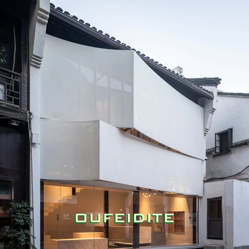 customized decorative metal wall cladding for building wall decoration