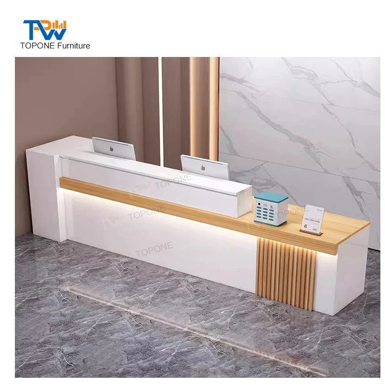 Company reception desk, hotel beauty salon service reception desk, commercial premises reception desk