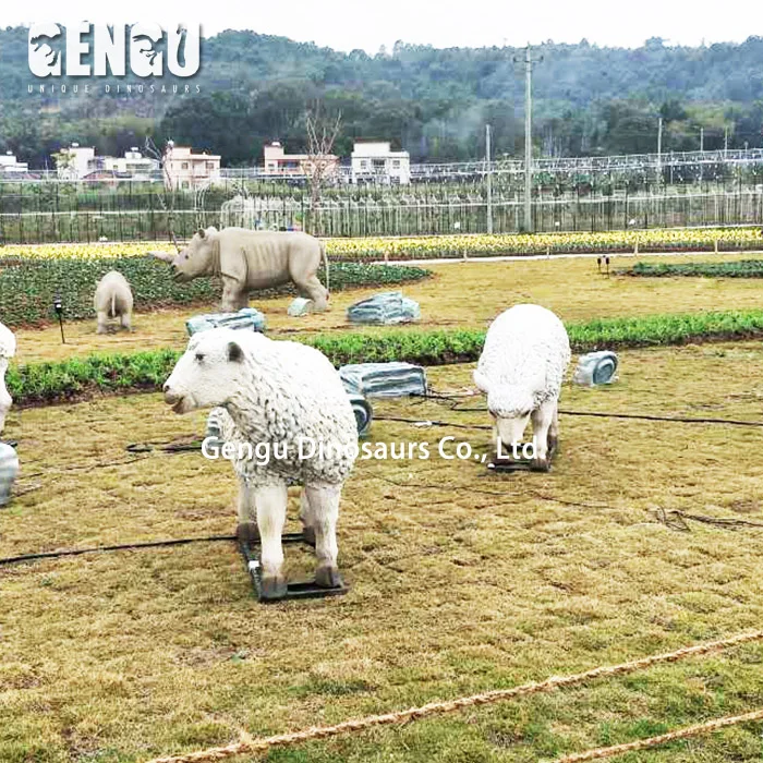 Robotic Animal With Actual Sound Elephant Statue For Sale