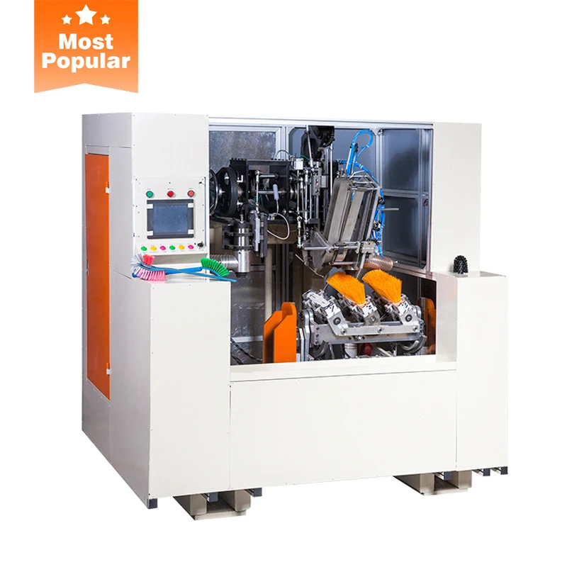 5 Axis Automatic CNC Broom / Brush Making Machine