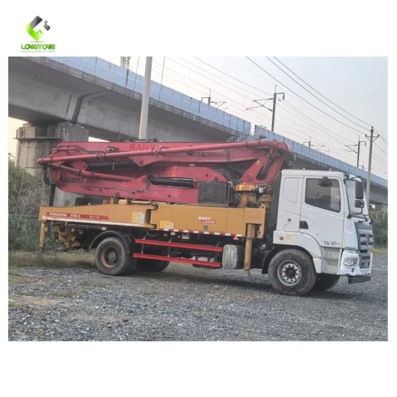 2012 2013 2015 2017 zoomlion 47m 52m 56meter concrete truck pump other construction machines