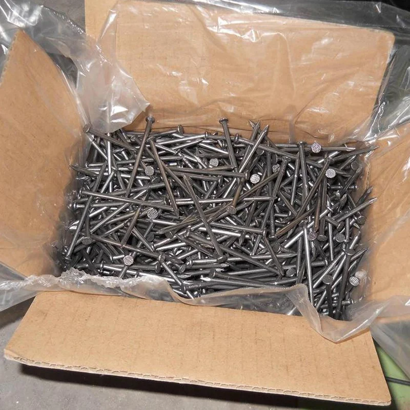 low price customized size polished common round iron wire nails 20kg in bulk for tanzania