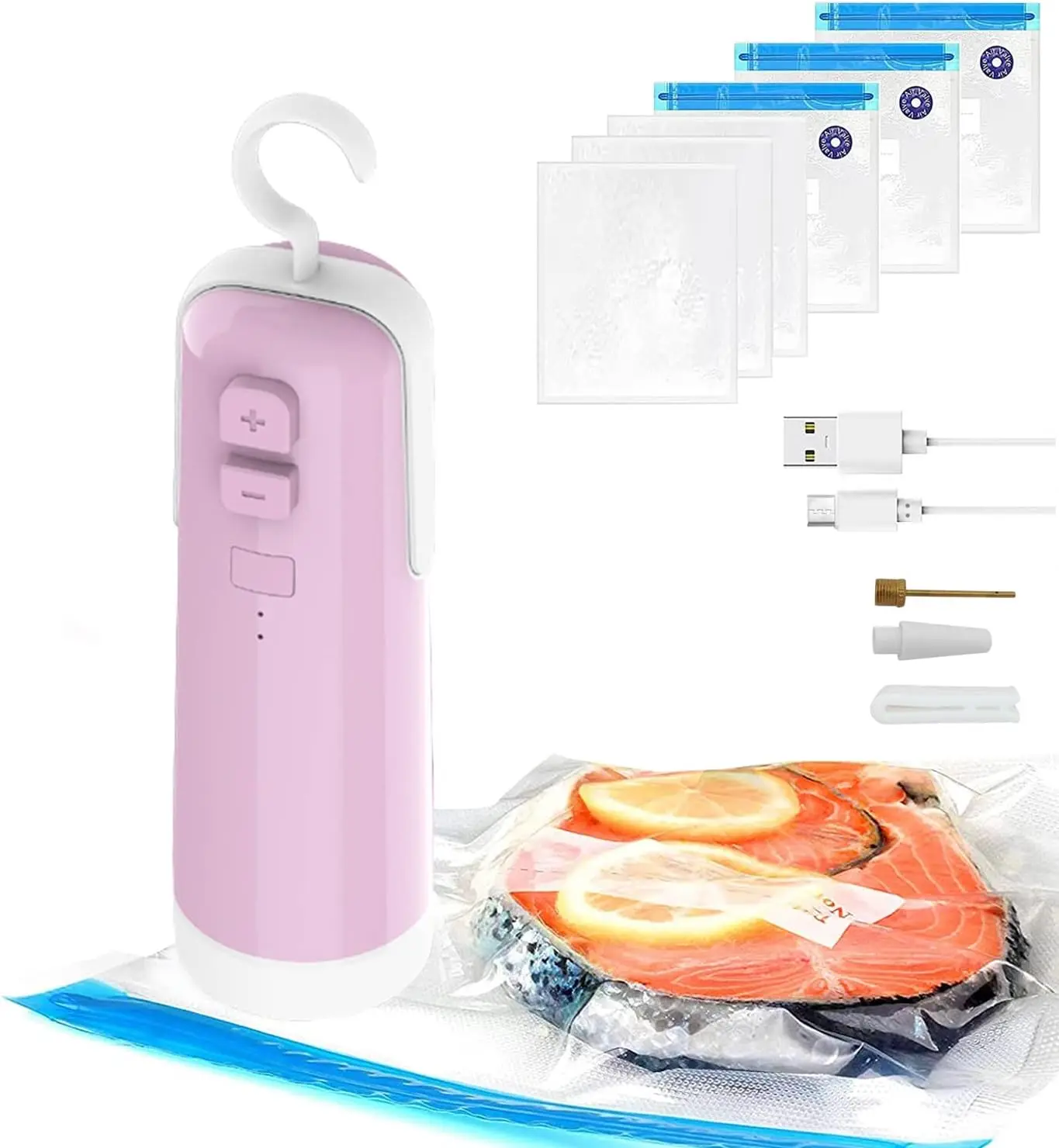 Multiple	Rechargeable Heat Food Sealer Machine Packaging Cooked Meal