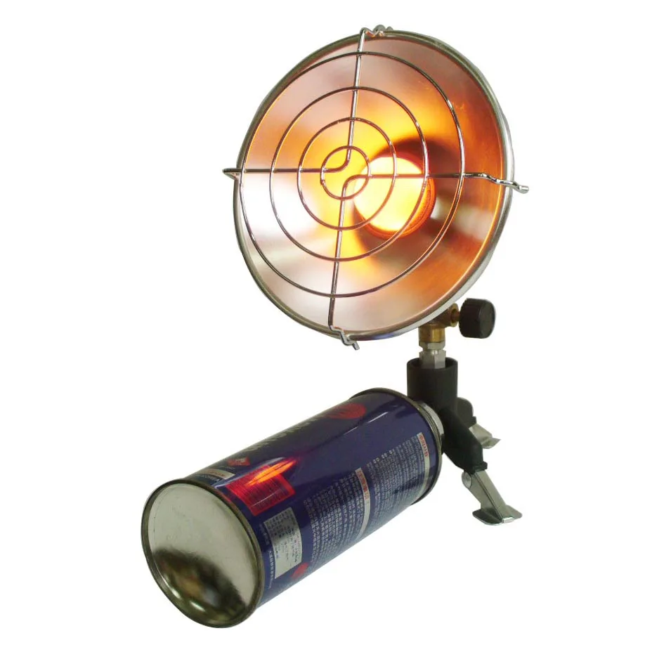 single burner heater outdoor camping hiking gardening portable backpack gas heater